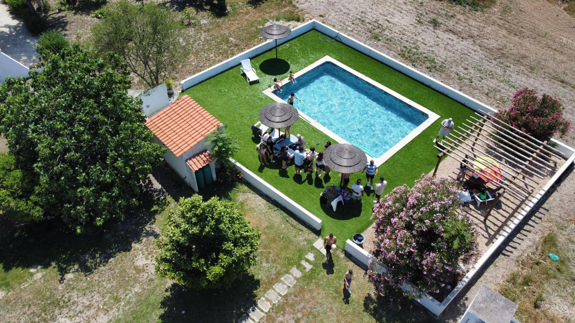 Na Quinta- Alojamento Rural Com Piscina De Agua Salgada Poceirao ภายนอก รูปภาพ